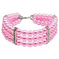 Unconditional Love Three Row Pearl NecklaceLight Pink Small 8-10 UN788887